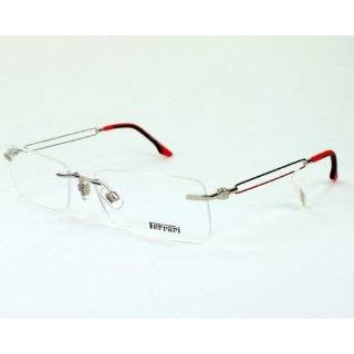 Ferrari Eyeglasses frame FR 5054 016 Metal Black   Silver da