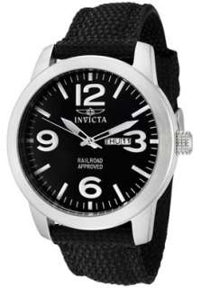 Invicta Watch 1046 Mens Specialty Black Dial Black Ny  
