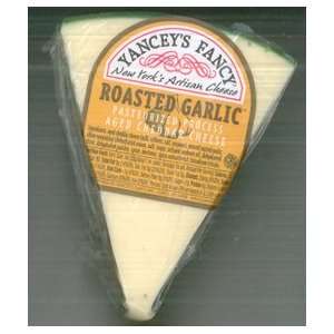 Yanceys Fancy Roasted Garlic New York Cheddar (App. 9 Ounces)  