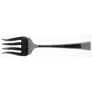 Yamazaki Epoch (Stainless) Solid Serving Fork, Sterling Silver  