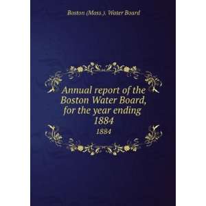  Annual report of the Boston Water Board, for the year 