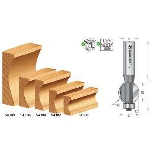  Amana 54300 FLUTE BIT 3/16 RAD. 1/2 SHANK