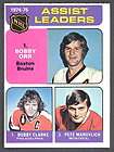 1975 76 Topps 100 BOBBY ORR Bruins NM Better 110909  