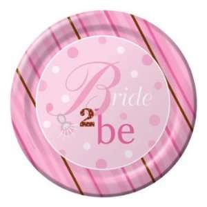  Bride To Be Dinner Plates 8ct: Toys & Games