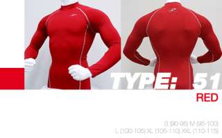   Compression Under Base Layer Top Tight Long Sleeve Skin Shirts  