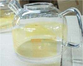 YWY Handmade Clear Glass Teapot 600ml with Filter YF22  