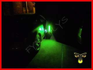 NISSAN 12 GREEN LED STRIP LIGHTS INTERIOR EXTERIOR  