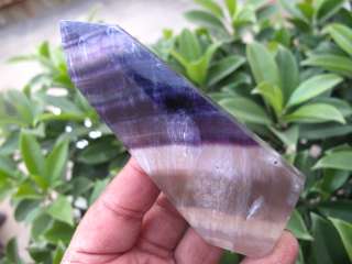 TOP 215g RARE NATURAL PURPLE FLUORITE crystal Points HEALING  