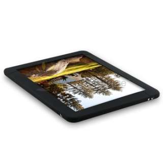 Black+Clear Skin+SPT For iPad 3G Wifi 16GB 32GB 64GB  