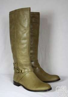 COACH Marlena Vintage Hand Burnished Leather Riding Womens Boots A7145 