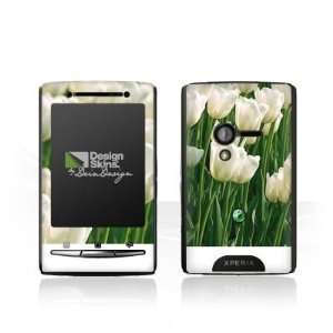   Sony Ericsson Xperia X10 mini   White Tulip Design Folie Electronics