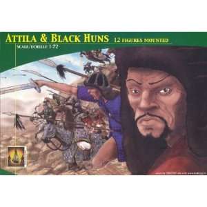 Attila & Black Huns (12 Mounted) 1 72 Lucky Model Toys 