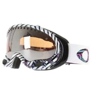  Oakley Shaun White A Frame Snowboard Goggles Snow/Black 