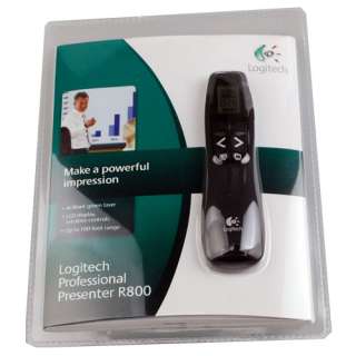Logitech Professional Presenter R800 USB Green Laser Pointer Retail 