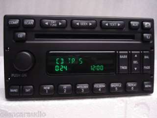 FORD E150 E250 E350 CD Player Radio Econoline VAN E Series 98 99 2000 