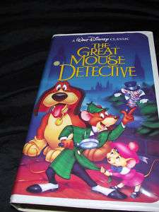   VHS Black Diamond The Great Mouse Detective 1360 717951360038  