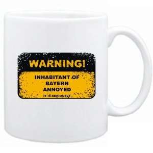  New  Warning  Inhabitant Of Bayern Annoyed  Germany Mug 