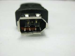 Firewire IEEE 1394 6 Pin P F to USB M Adapter Converter  