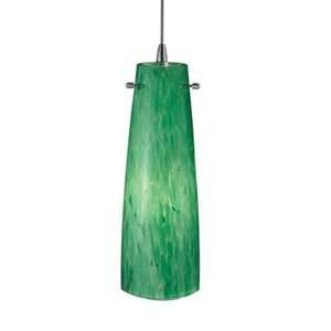   Sinclair Green Flake Glass Shade Low Voltage Track