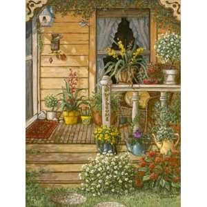  Summer Front Porch   Janet Kruskamp 6x8: Home & Kitchen