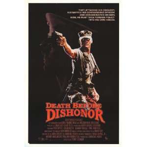  Death Before Dishonor (1987) 27 x 40 Movie Poster Style A 