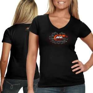   JR Motorsports Ladies Fabricator T Shirt   Black: Sports & Outdoors