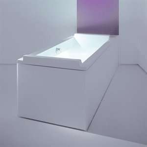   Duravit Starck 71x31 5 bath tub w air system White: Home Improvement