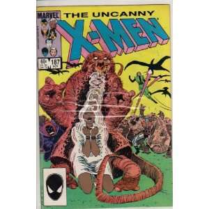  Uncanny X Men #187 Comic Book 