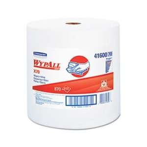 WYPALL X70 Wipers, Jumbo Roll, Perf., 12 1/2 x 13 2/5, White, 870/Roll