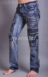 VVW Mens Designer Jeans Denim Pant Stylish 30,31,32,34,36,W38 