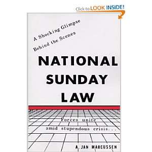 National Sunday Law (9780912145082) A. Jan Marcussen 