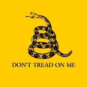   dont tread on me   gadsden flag libertarian Stickers 
