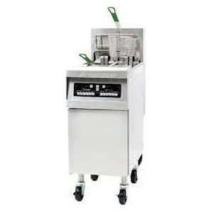   Pot High Efficiency Electric Floor Fryer with Basket: Kitchen & Dining