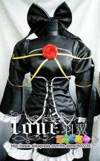   VOCALOID Len IMITATION BLACK COSPLAY COSTUME Super Elegance Version