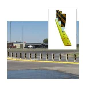  TAPCO Lane Separator Curb System   Black/Yellow 