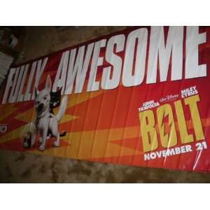  BOLT Movie Theater Display Banner 