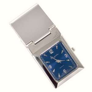  Elegante Blue Face Pocket Watch / Money Clip & Custom 