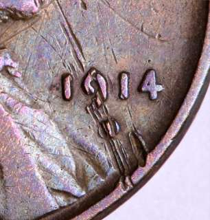 1914 D ? Lincoln Wheat Cent Penny VERY NICE  