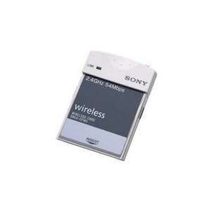 Sony SNCACFW5 IEEE 802.11g Wireless LAN Card Adapter   PC Card Type II 