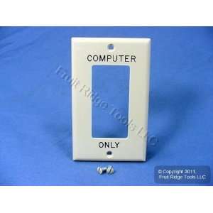   COMPUTER ONLY Wallplates GFI GFCI Covers 80401 COI