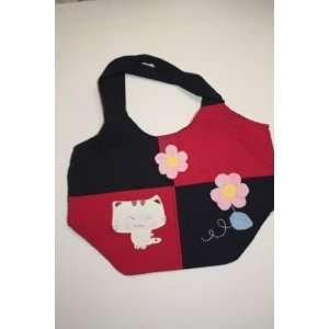 Cute Cat Lover Hand Made Bag   Great Gift to Your Love One Girls 