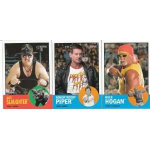 2006 WWE Magazine Exclusive WWE Heritage II Promo card lot of 3: Hogan 