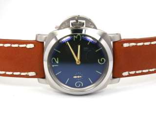 401 PARNIS 1950 STYLE SWISS ETA 6497 HANDWIND SS WATCH  