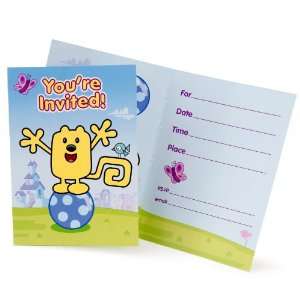   Unique Industries, Inc. Wow! Wow! Wubbzy! Invitations: Everything Else