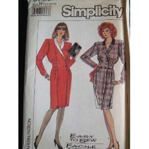   SIZE 10 12 14 SIMPLICITY EASY TO SEW PATTERN 8733 