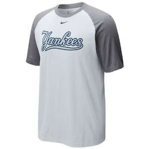  New York Yankees Cup of Coffee Raglan T Shirt Sports 