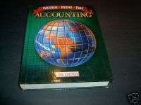 Accounting Warren Reeve Fess 19th ED. 1999 USED  