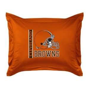   : Cleveland Browns (2) LR Pillow Shams/Cover/Cases: Sports & Outdoors