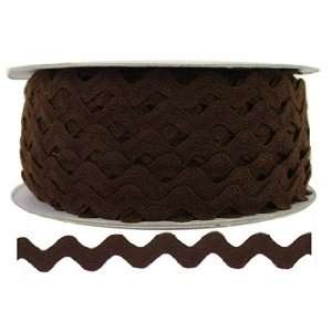  Cheep Trims Ric Rac 1/2 Brown Arts, Crafts & Sewing