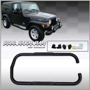 Jeep Wrangler Unlimited Accessories   Black Side Bars/Nerf Bars   Fits 